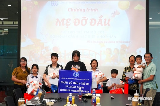 Công ty Makalot Việt Nam tổ chức nhiều hoạt động an sinh xã hội