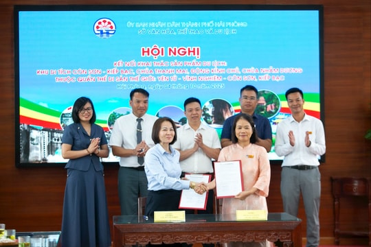 Kết nối khai thác sản phẩm du lịch gắn với Di sản thế giới Côn Sơn - Kiếp Bạc