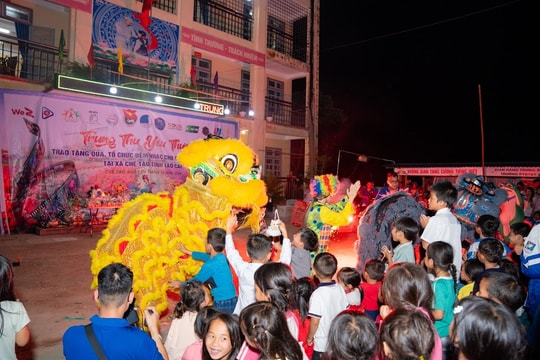 Bringing Mid-Autumn Festival to children in Lao Cai