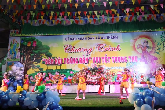Xã An Thành trao 100 suất quà tặng trẻ em dịp Tết Trung thu