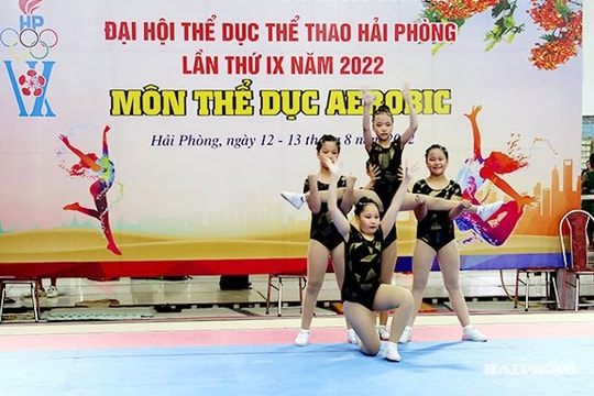 Đại hội Thể dục thể thao thành phố Hải Phòng lần thứ X có 18 môn thi đấu