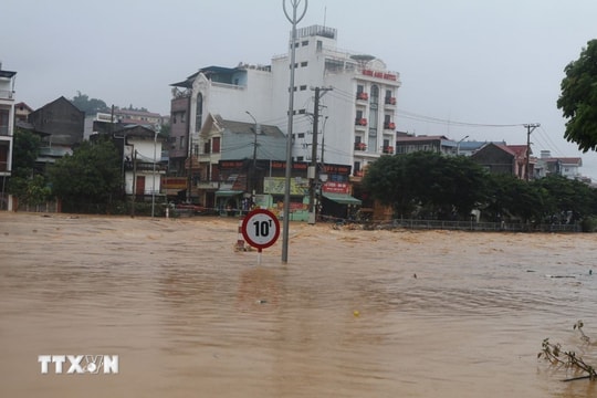 Dự báo đỉnh lũ trên sông Thái Bình (Hải Phòng) lên mức báo động 2, báo động 3
