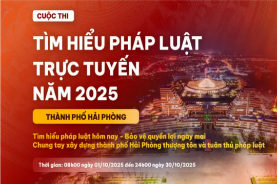 Hơn 51.700 người tham gia Cuộc thi 'Tìm hiểu pháp luật trực tuyến năm 2025'
