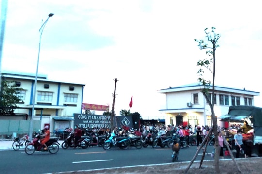 Giao thông lộn xộn trên đường 354