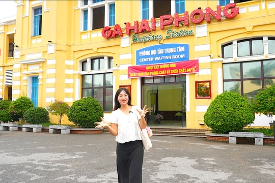 Cùng Mai Hoa Schannel trải nghiệm chuyến tàu đặc biệt từ tây sang đông Hải Phòng