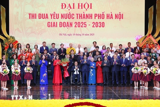 Hà Nội viết tiếp hành trình 'Độc lập - Tự do - Ấm no - Hạnh phúc' của dân tộc