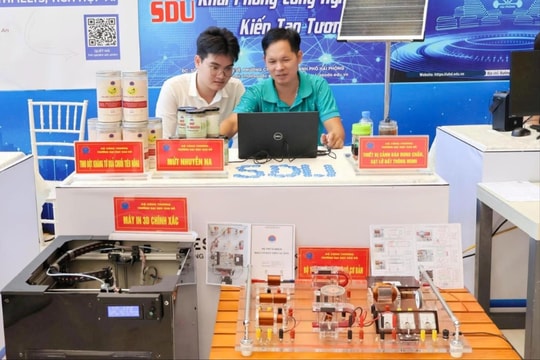 Đại học Sao Đỏ mang 7 giải pháp công nghệ đến Techfest HaiPhong 2025