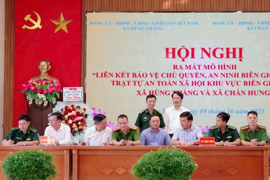 Liên kết bảo vệ chủ quyền, an ninh biên giới, trật tự an toàn xã hội