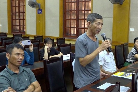 Xã Vĩnh Bảo đối thoại với 55 hộ dân chưa bàn giao mặt bằng thực hiện dự án khu công nghiệp Vinh Quang