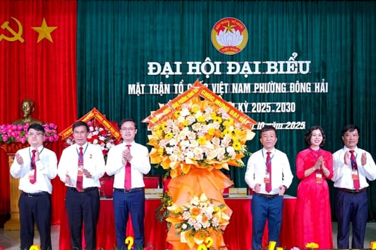 Phường Đông Hải phấn đấu xây dựng 100% tổ dân phố tự quản cộng đồng