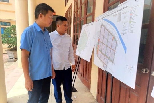 Xã Nguyễn Bỉnh Khiêm tập trung giải phóng mặt bằng khu công nghiệp Trấn Dương - Hòa Bình rộng hàng trăm ha