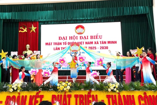MTTQ Việt Nam xã Tân Minh củng cố, phát huy sức mạnh đại đoàn kết toàn dân