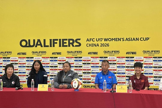 Bóng đá nữ Việt Nam đặt mục tiêu cao tại vòng loại U17 châu Á 2026