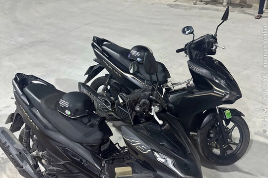 Đi nhầm xe người khác ở quán kem xã Hà Bắc