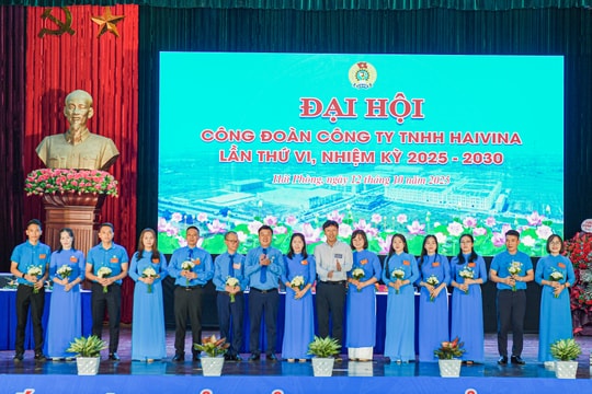 Đại hội điểm công đoàn cơ sở khu công nghiệp phía tây thành phố Hải Phòng