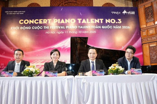 Khởi động cuộc thi Festival Piano Talent toàn quốc 2026