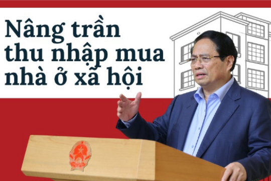 Thêm nhiều người có cơ hội sở hữu nhà ở xã hội nhờ nâng mức trần thu nhập