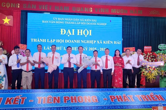 Thành lập Hội Doanh nghiệp xã Kiến Hải