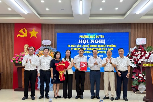 Phường Ngô Quyền phấn đấu đến năm 2030 có từ 25 doanh nghiệp/1.000 dân