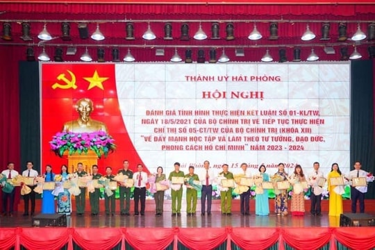Sáng tạo, quyết tâm hoàn thành việc khó, việc mới ở Hải Phòng