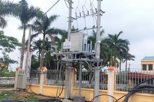 Nâng cấp 3 trạm biến áp ở xã Vĩnh Thuận