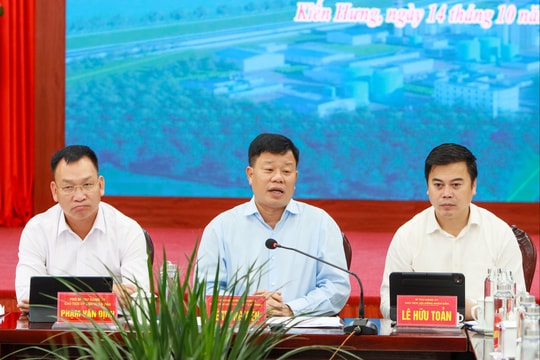 Phấn đấu hoàn thành giải phóng mặt bằng khu công nghiệp Tân Trào trước Tết Nguyên đán 2026