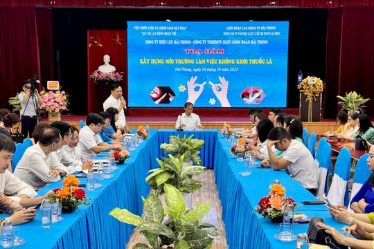 Tọa đàm xây dựng môi trường làm việc không khói thuốc lá