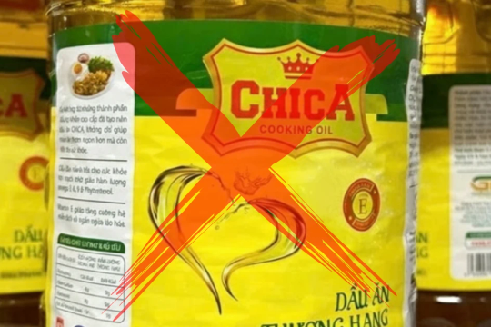 Hưng Yên khuyến cáo người dân không mua hay sử dụng 6 nhãn hiệu dầu thực vật