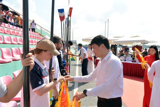 Khai mạc Giải đua thuyền Rowing vô địch châu Á 2025