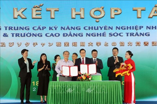 Khánh thành trường kỹ năng nghề Nhật Bản đầu tiên tại Đồng bằng sông Cửu Long