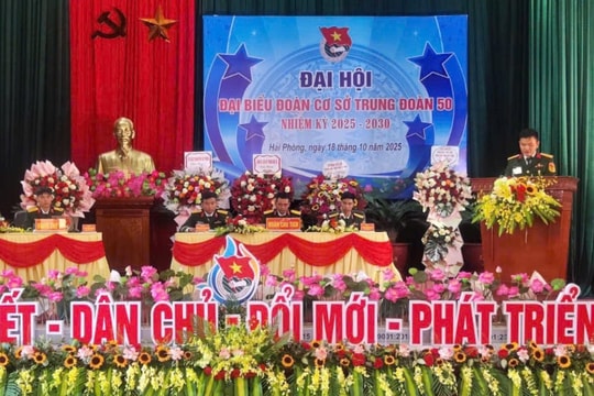 Tuổi trẻ Trung đoàn 50 xác định nhiệm vụ 2 đột phá nhiệm kỳ 2025 - 2030