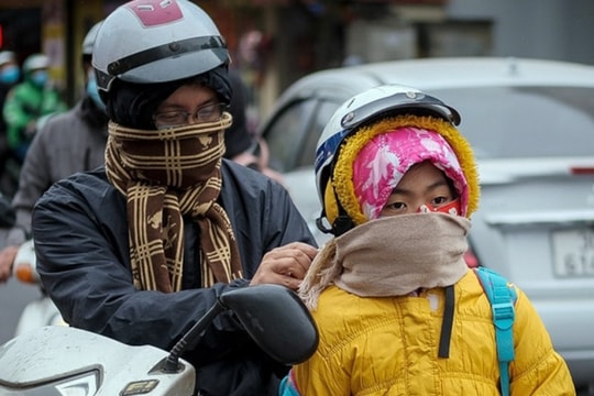 Không khí lạnh tăng cường ảnh hưởng đến Hải Phòng