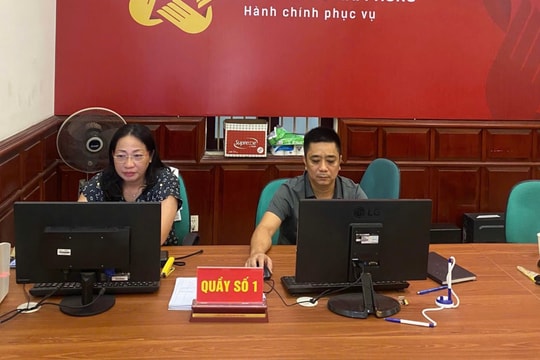 Các sở, ngành giải quyết hơn 95% số hồ sơ thủ tục hành chính trước hạn