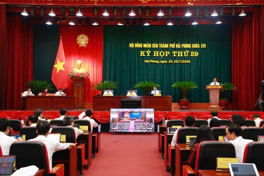 Chiều 26/10, Kỳ họp thứ 30 HĐND thành phố Hải Phòng xem xét quyết nghị nhiều nội dung quan trọng