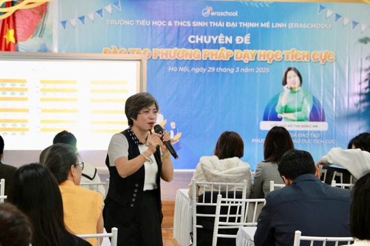 Cô giáo Vũ Thị Song An 'truyền lửa' phương pháp dạy học tích cực