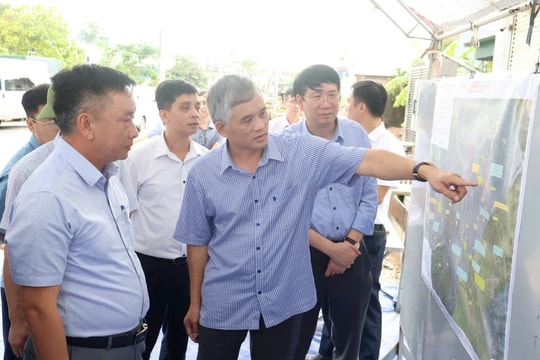 Sớm hoàn thành giải phóng mặt bằng Dự án Đầu tư xây dựng đường tỉnh 396 kéo dài