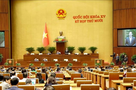 Kỳ họp thứ 10, Quốc hội khóa XV thông qua Nghị quyết về công tác nhân sự