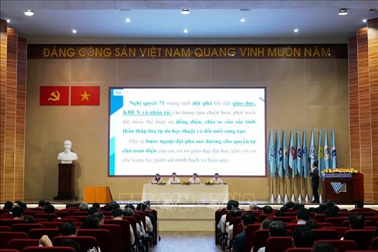 Hiện đại hóa, nâng tầm giáo dục đại học Việt Nam