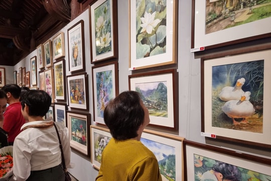Triển lãm tranh màu nước quốc tế ‘Hành trình kết nối’