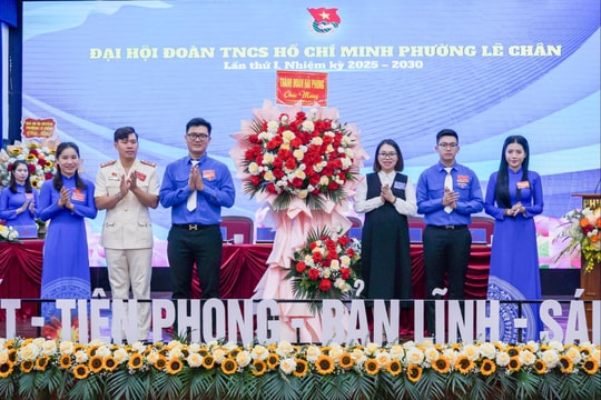 Nhiệm kỳ mới, tuổi trẻ phường Lê Chân hướng tới 10.000 cây xanh và hàng nghìn cơ hội việc làm