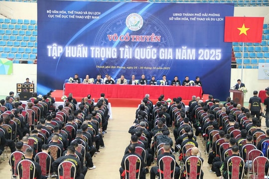 Chuẩn hóa đội ngũ trọng tài võ cổ truyền toàn quốc