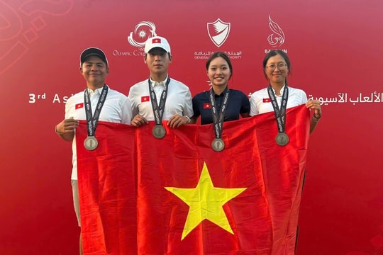 Thể thao Việt Nam giành 4 huy chương bạc ở giải châu Á, trong đó một nửa nhờ môn golf