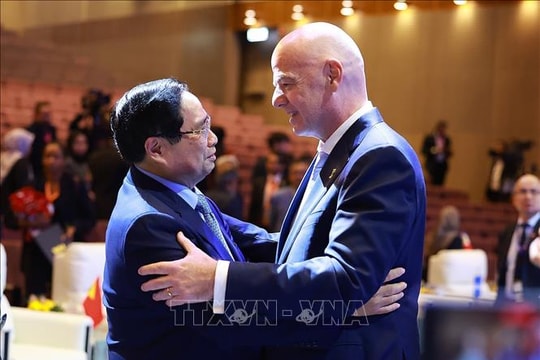 Thủ tướng Phạm Minh Chính dự Lễ ký biên bản ghi nhớ ASEAN - FIFA