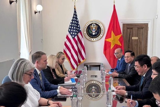 Công bố tuyên bố chung về khuôn khổ Hiệp định Thương mại đối ứng Việt Nam - Hoa Kỳ