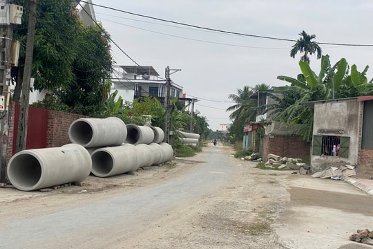 Gấp rút hoàn thành giải phóng mặt bằng đường Kim Anh - Kim Liên qua xã Phú Thái