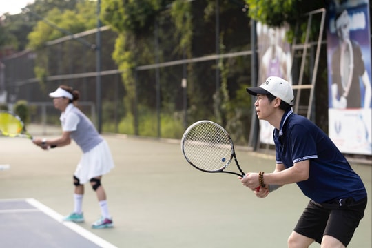 Câu lạc bộ Ngô Quyền và Công an thành phố nhất 2 nội dung Giải quần vợt Cúp 'Nước sạch Hải Dương' năm 2025