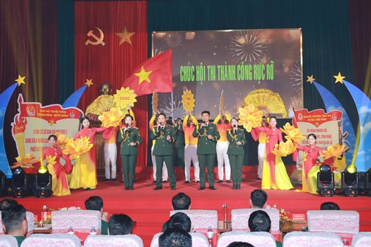 Chương trình nghệ thuật '80 năm Quân khu 3 - Bản hùng ca từ châu thổ sông Hồng'
