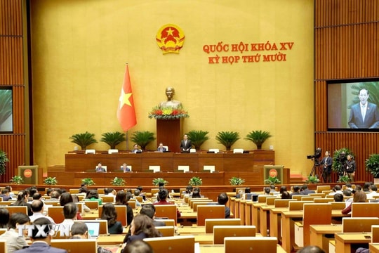 Quốc hội nghe tờ trình, báo cáo giải trình và thảo luận về 9 dự thảo luật, trong đó có Luật Sở hữu trí tuệ