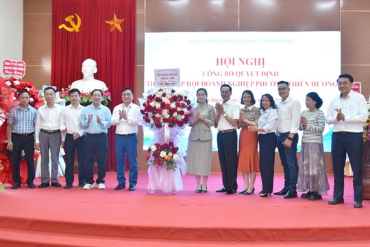 Phường Thiên Hương thành lập Hội Doanh nghiệp