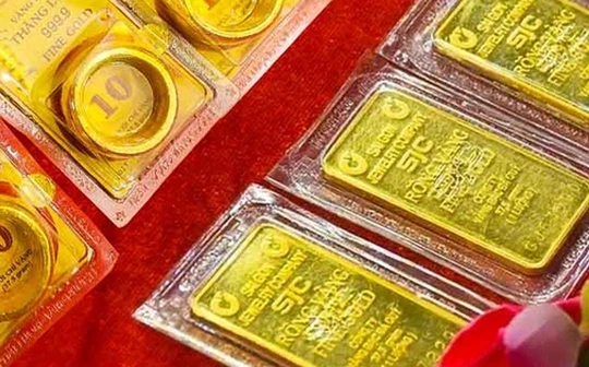 Giá vàng miếng sáng nay tăng 3 triệu đồng một lượng